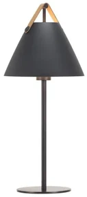 Veioza design nordic STRAP negru 46205003 DFTP