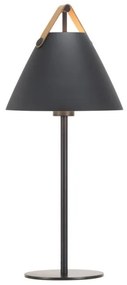 Veioza design nordic STRAP negru 46205003 DFTP