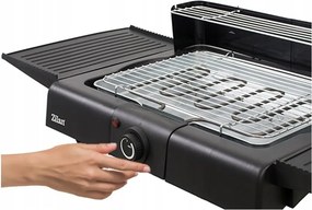 Gratar electric cu picior ZİLAN ZLN3789 ,2400 W, termostat reglabil