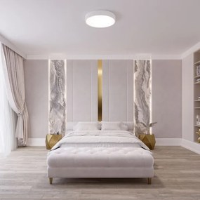 Plafonieră LED CLEO 24W 230V 3000K, Ø 30 cm, alb