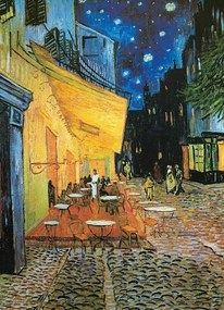 Cafeneaua Terasă pe Timp de Noapte Reproducere, Vincent van Gogh, (40 x 50 cm)