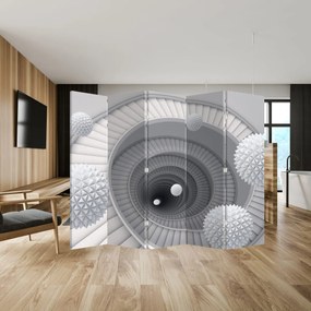 Paravan - Abstracție 3D (210x170 cm)