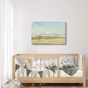 Tablou - Camille Pissarro, Landscape, Ile de France, reproducere (90x60 cm)