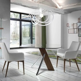 Scaun cu brate design italian Sublim AC-DC627-ARM