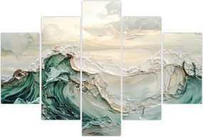 Tablou - Abstracție Marină 3D (150x105 cm)