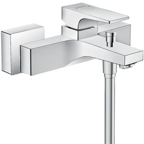 Baterie pentru cada sau dus, culoare crom lucios, Hansgrohe Metropol, fara set de dus Crom lucios