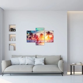 Tablou - Apus de soare tropical (90x60 cm)