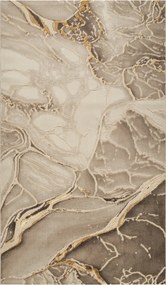 Covor Modern Living , Dormitor Dreptunghiular Marmara T156A Bej Gold (Alege dimensiunea: 80 x 150)