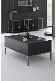 Masă de cafea Lurde (antracit + Auriu). 1089587