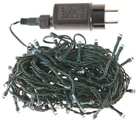 Instalație LED de Crăciun de exterior 100xLED/8 funcții 13m IP44 alb natural