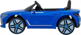Masinuta Electrica cu acumulator pentru copii NOVOKIDS™ BMW I4, Cu telecomanda, Roti din Cauciuc EVA, Max 30 kg , Usi cu deschidere , 3 Viteze,