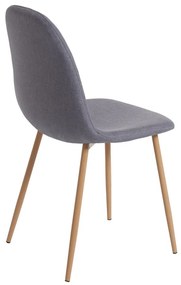 Set 2 scaune dining Bonami Essentials Lissy,gri deschis