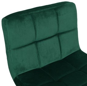 JAKS SCAUN DE BAR ARAKO BLACK VELUR  VERDE