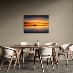 Tablou - cu barca (70x50 cm)
