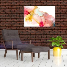 Tablou - Abstract din cerneală (90x60 cm)