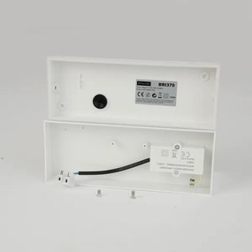 Brilagi - Aplică de perete pentru exterior TESSI LED/10W/230V albă IP54