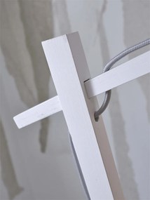 Lampadar eco din bambus Java S white/32x18, nat