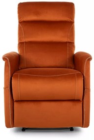 Fotoliu Solon M cu functie de masaj velvet cinnamon Blu4215