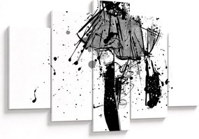 Tablou - Spectacol de modă (150x105 cm)