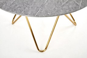 Masa Bonello marmura gri - d120xh76 cm