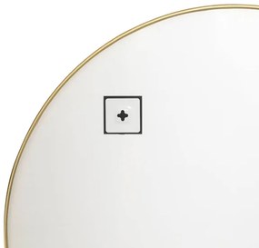 Oglindă de perete ALICE 65x90 cm, aurie - Atmosphera