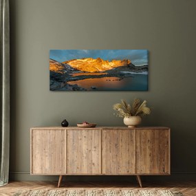 Tablou cu peisaj montan (120x50 cm)