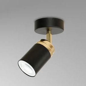 Spot RENO 1xGU10/60W/230V negru/auriu