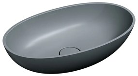 Omnires Shell M+ lavoar 60x35 cm ovale de blat SHELLUNAG