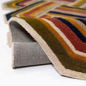 Covor țesut manual din lână 160x230 cm Lattice Shaped – Flair Rugs