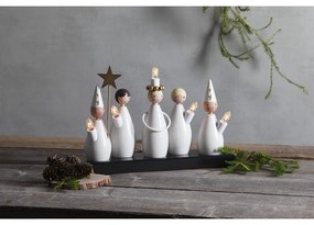 Decorațiune luminoasă alb-negru cu alimentare la priză Luciakör – Star Trading