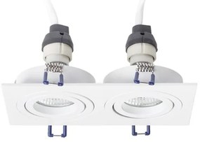 Spot încastrat PASADENA 2xGU10/50W/230V RED-Design Rendl-R12713