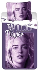 Billie Eilish Wild Flower set de pat 140×200cm, 70×90 cm