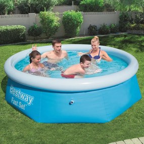 Bestway piscină gonflabilă fast set, 244x66 cm, rotundă, 57265