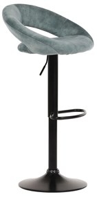 Set de scaune de bar AUB-822 BLUE4, 2 buc.
