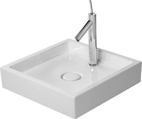 Duravit Starck 1 lavoar 47x47 cm pătrat de blat alb 0387470028