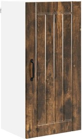 vidaXL Dulap de bucătărie Stejar fumuriu 40 x 31 x 80 cm Lemn compozit