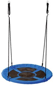 Leagan cuib-110 cm-albastru-fara cort