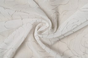 Perdea albă/gri 140x245 cm Amanda – Mendola Fabrics