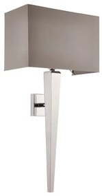 Endon 56706 - Aplica de perete MORETO 1xE14/7W/230V, crom lucios/gri