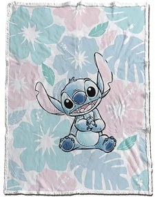Disney Lilo și Stitch Settle pătură sherpa 130x170cm