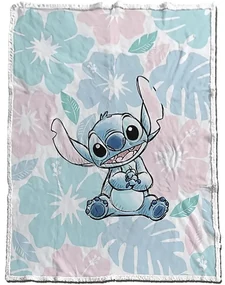 Disney Lilo și Stitch Settle pătură sherpa 130x170cm