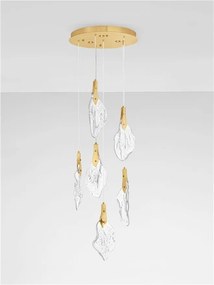 Lustra LED suspendata design decorativ BELLINA D-50cm