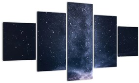 Tablou cerului plin de stele (125x70 cm), în 40 de alte dimensiuni noi