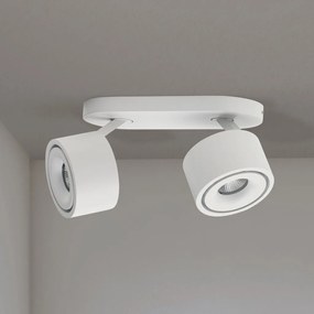 Plafoniera cu 2 Spoturi LED directionabile SPECTER alba