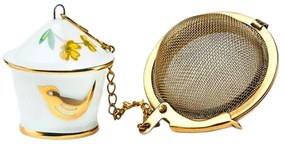 Set pentru ceai, din porțelan, cu infuzor, Pip Studio, colecția Floral