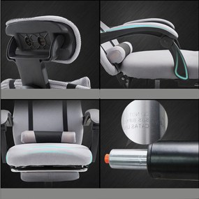 RESIGILAT- Scaun birou SIB 8037, Gri