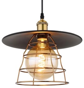 Lustră pe cablu VIEJO 1xE27/60W/230V Globo 15086BH1