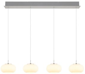 Lustra suspendata cu 4 pendule LED QUINTARA
