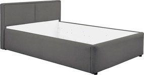 Cadru pat NEDIN 120x200, stofa clasica gri inchis - Maya 21