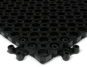 Covoraș de curățare din cauciuc Octomat Elite 80 x 120 x 2,3 cm, negru